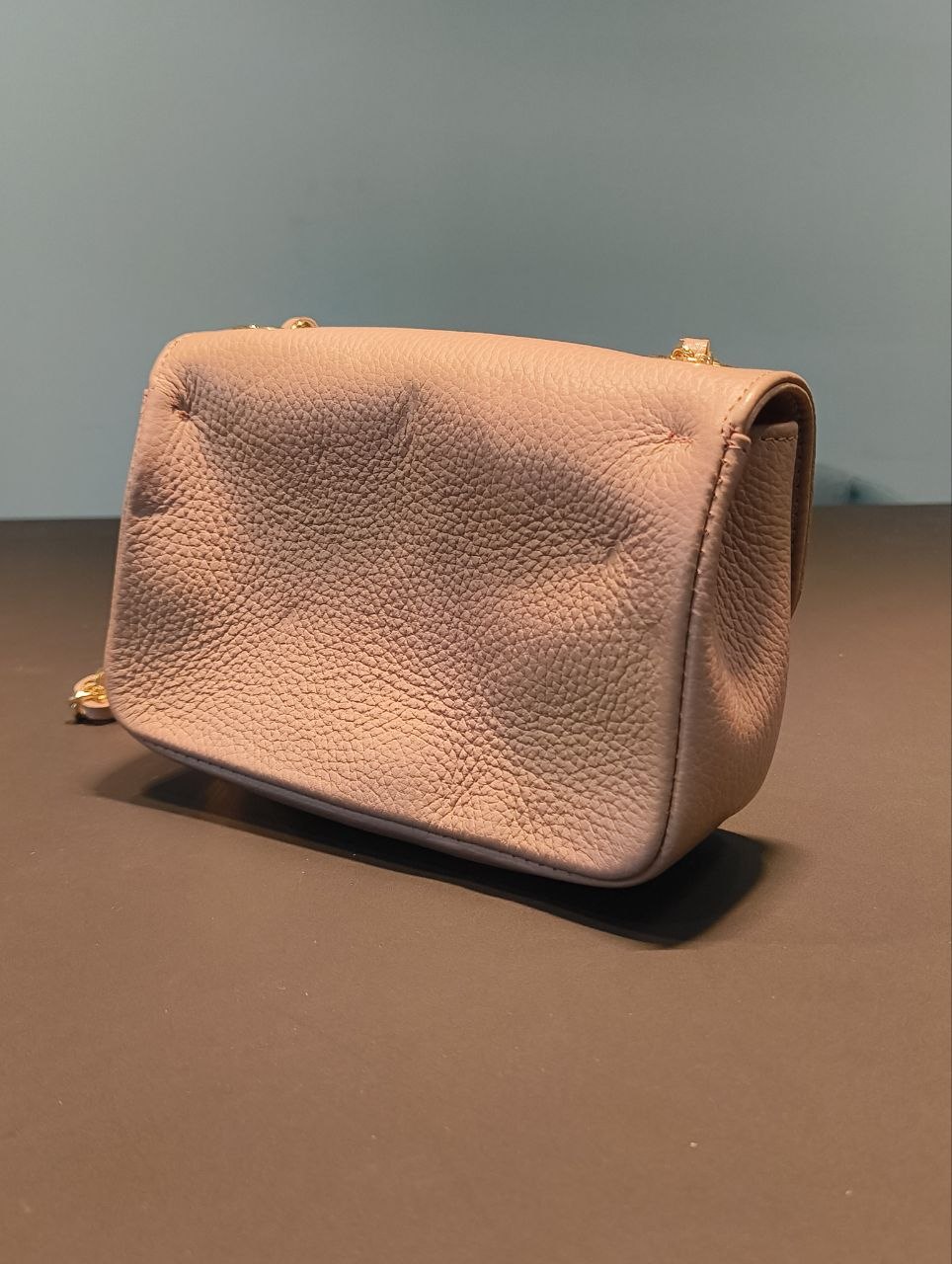 Borsa a Tracolla in Sauvage Leather Rosa