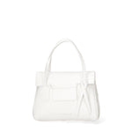 Borsa a Spalla in Vera Pelle Bianco