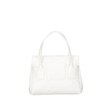 Borsa a Spalla in Vera Pelle Bianco