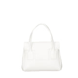 Borsa a Spalla in Vera Pelle Bianco