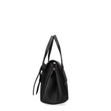 Borsa a Spalla in Vera Pelle Nero