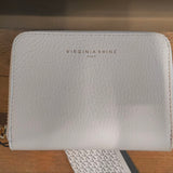 Portafoglio in Vera Pelle Bianco