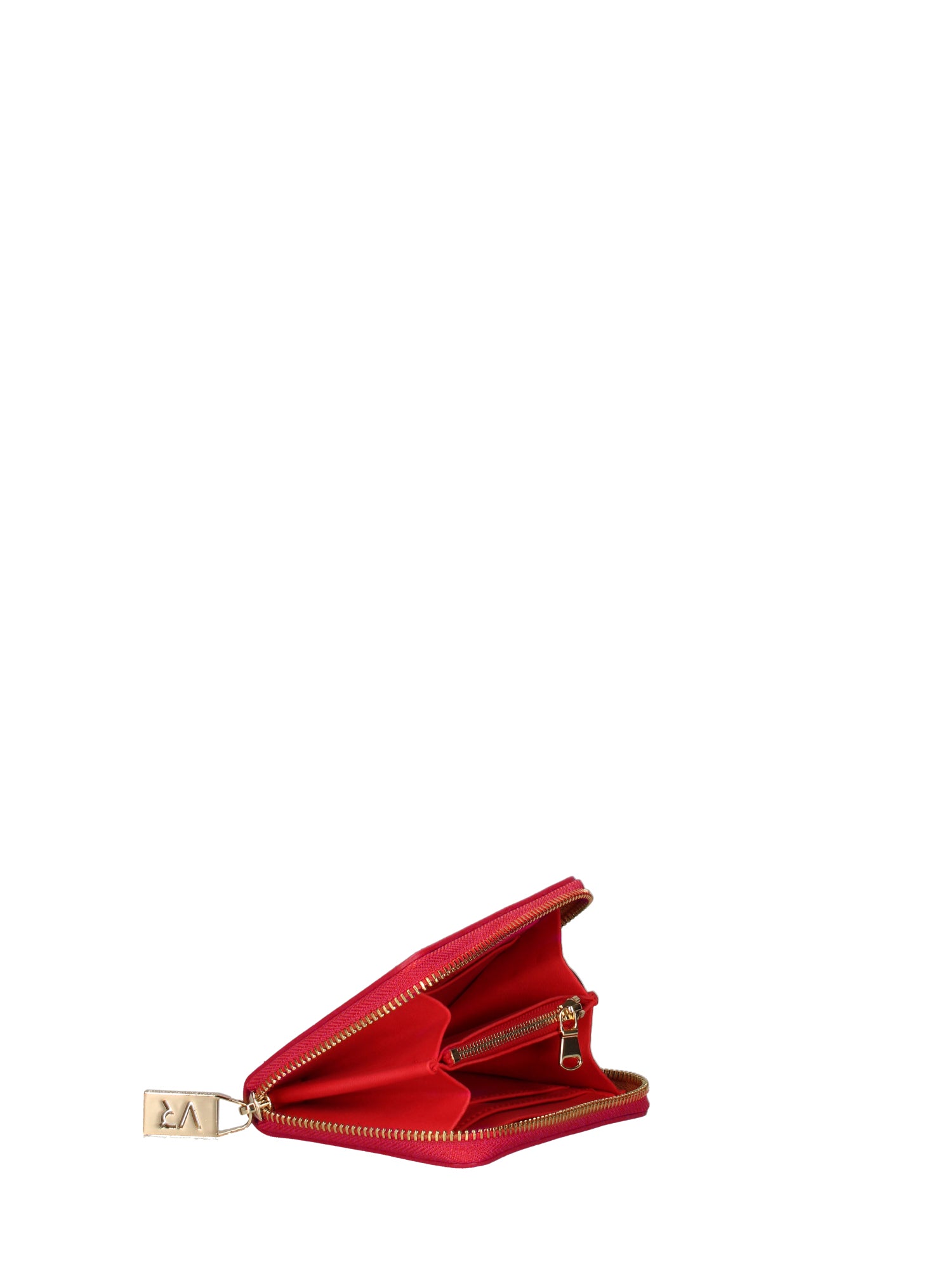 Portafoglio in Vera Pelle Rosso