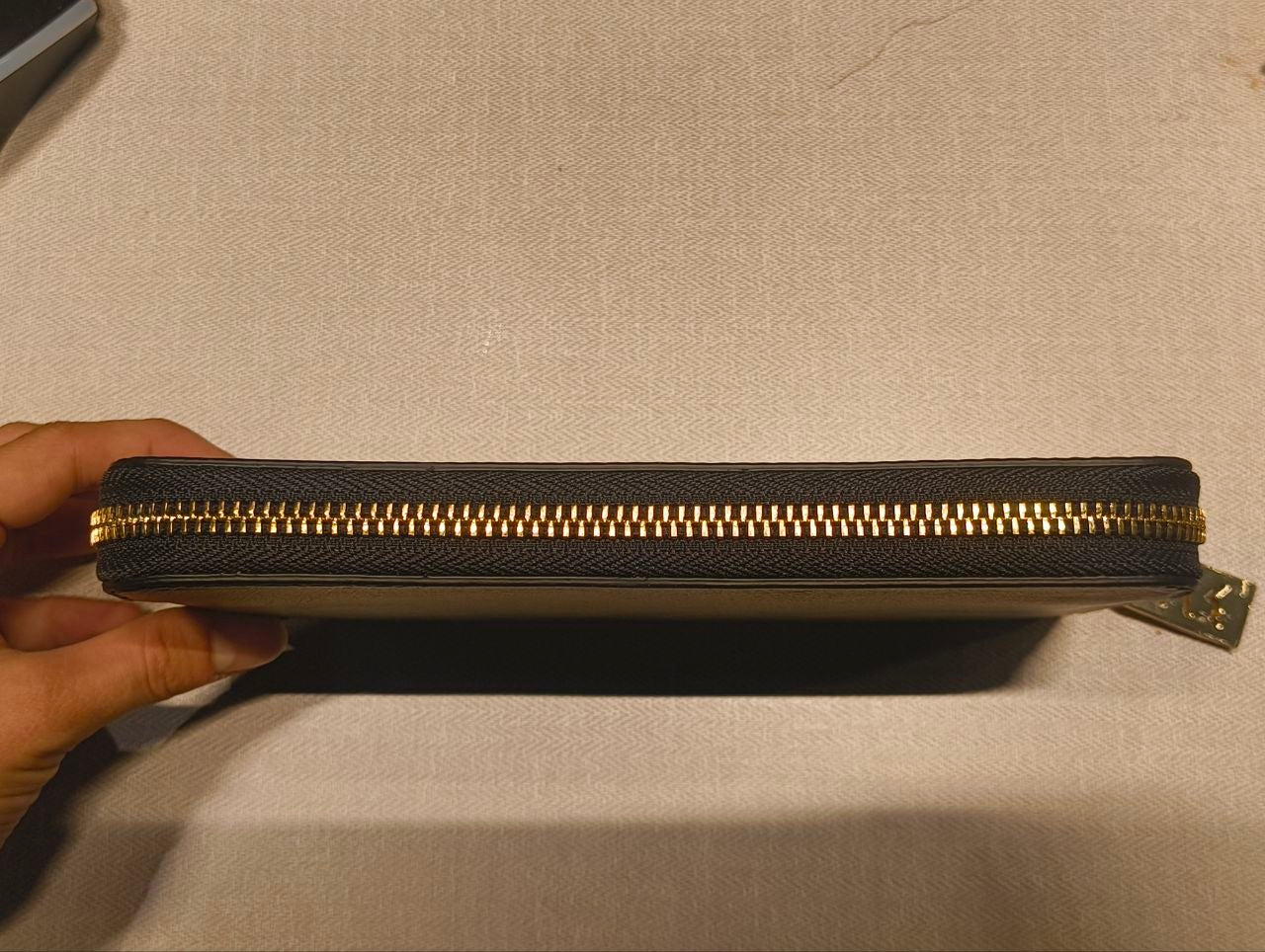 Portafoglio in Vera Pelle Nero