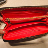 Portafoglio in Vera Pelle Nero