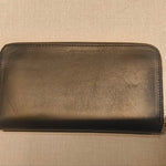 Portafoglio in Vera Pelle Nero