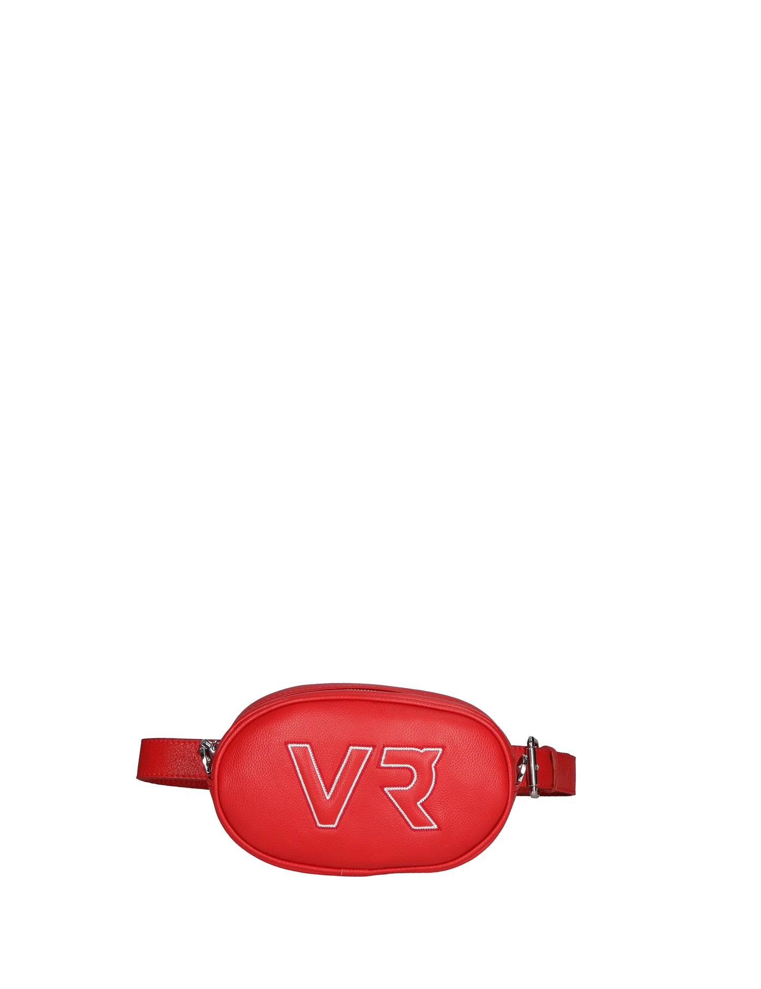 Borsa a Tracolla in Dollaro Leather Rosso