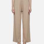 Pantaloni in Cotone Marrone