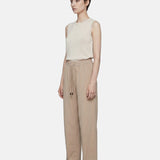 Pantaloni in Cotone Marrone