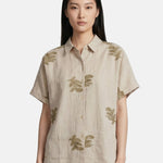 Camicia in Cotone Beige