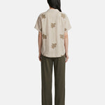 Camicia in Cotone Beige