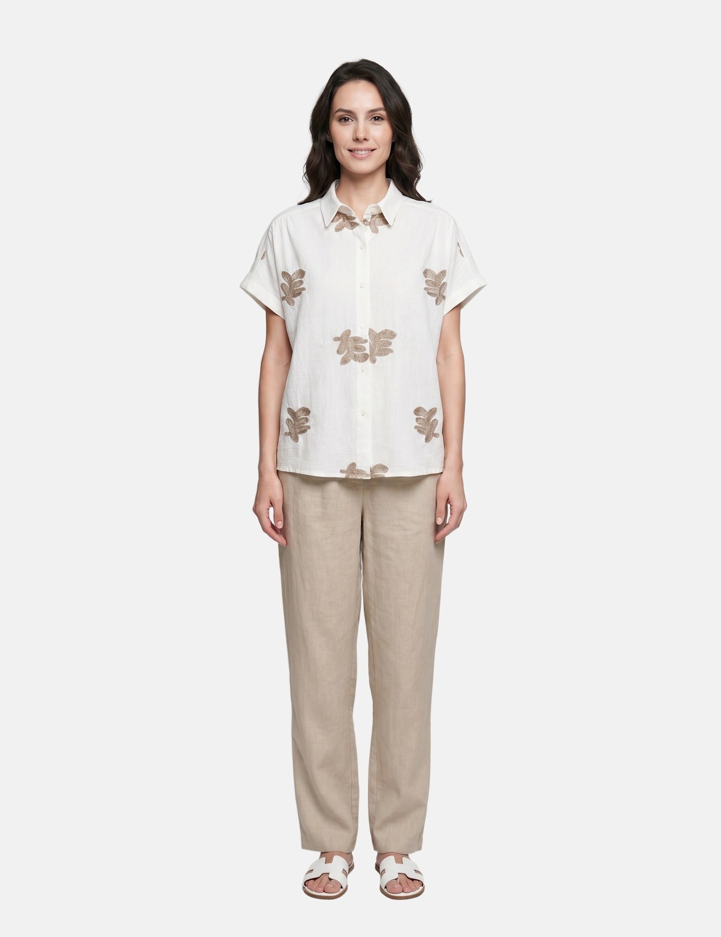 Camicia in Cotone Bianco