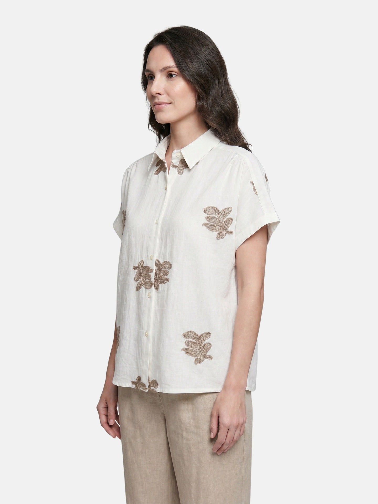 Camicia in Cotone Bianco