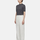 Pantaloni in Viscosa Bianco