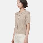 Maglieria in Poliestere Beige