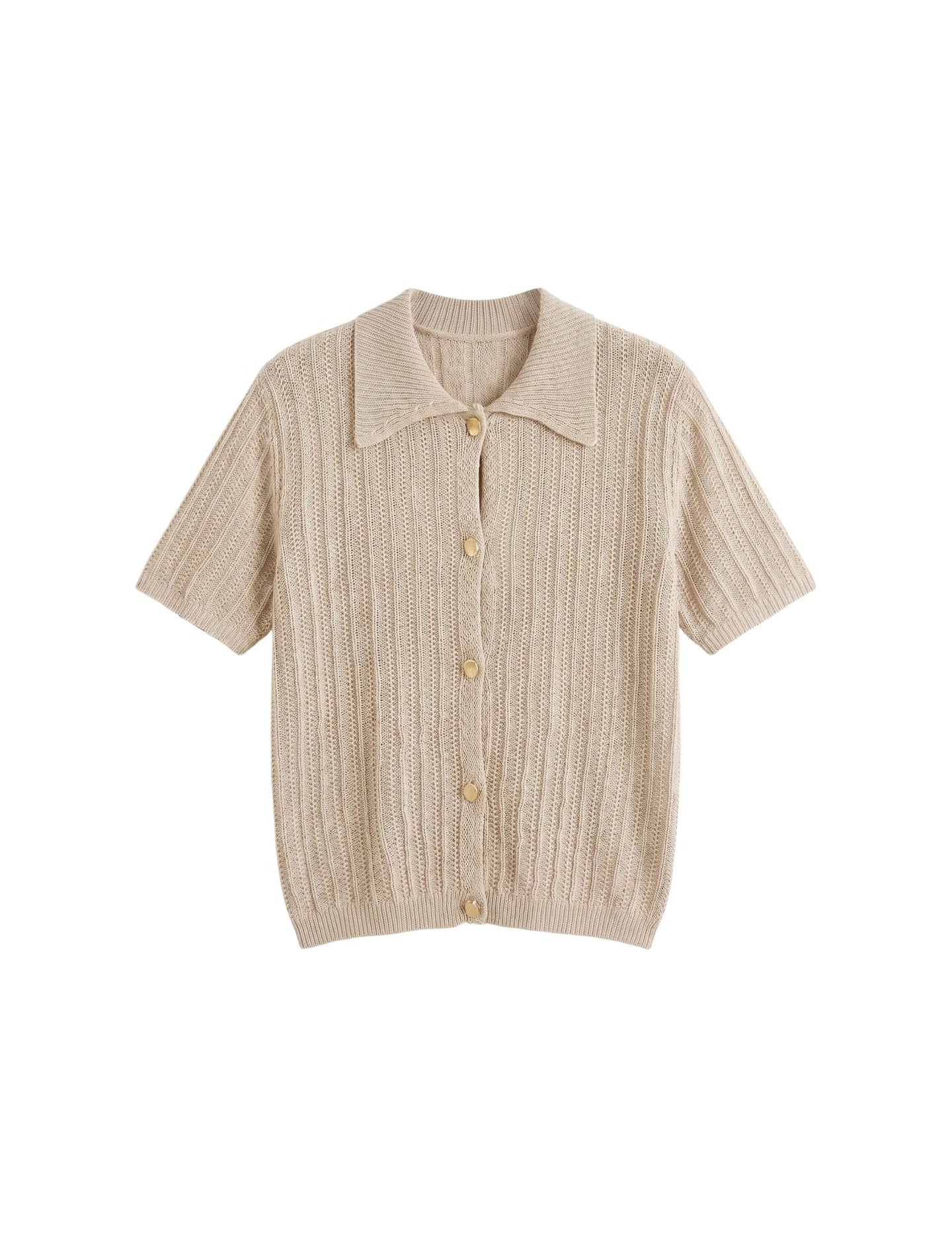 Maglieria in Poliestere Beige