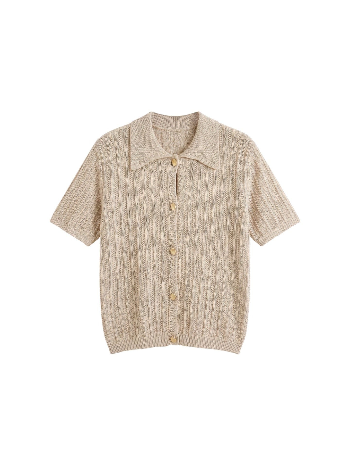Maglieria in Poliestere Beige