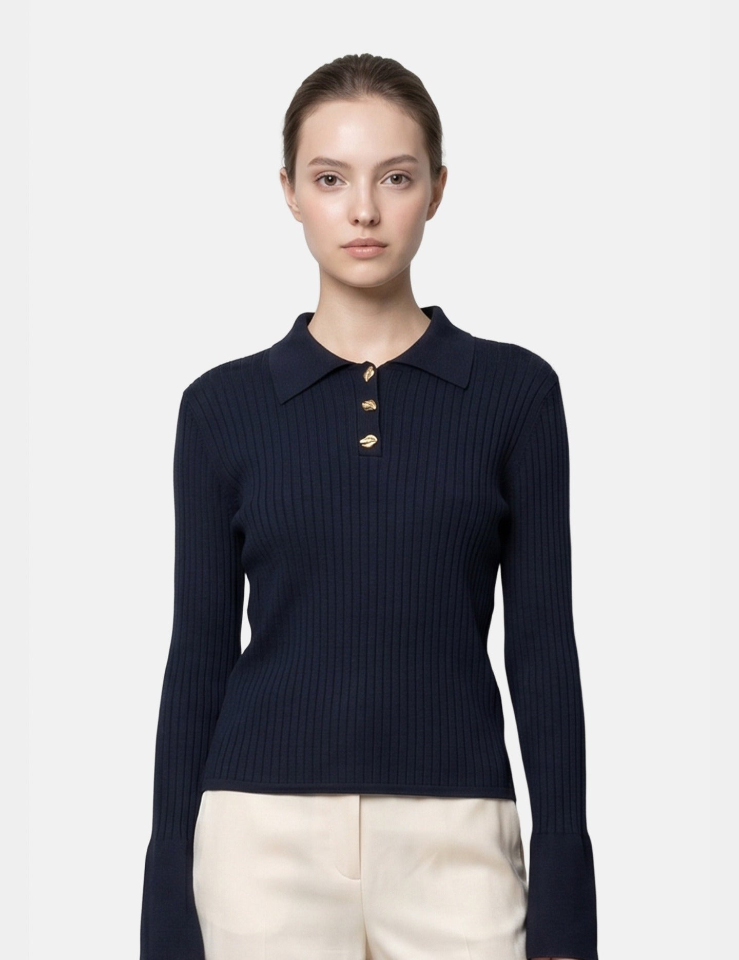 T-shirt in Viscosa Nero