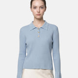 T-shirt in Viscosa Blu