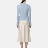 T-shirt in Viscosa Blu