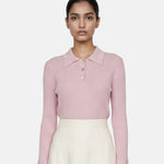 T-shirt in Viscosa Rosa
