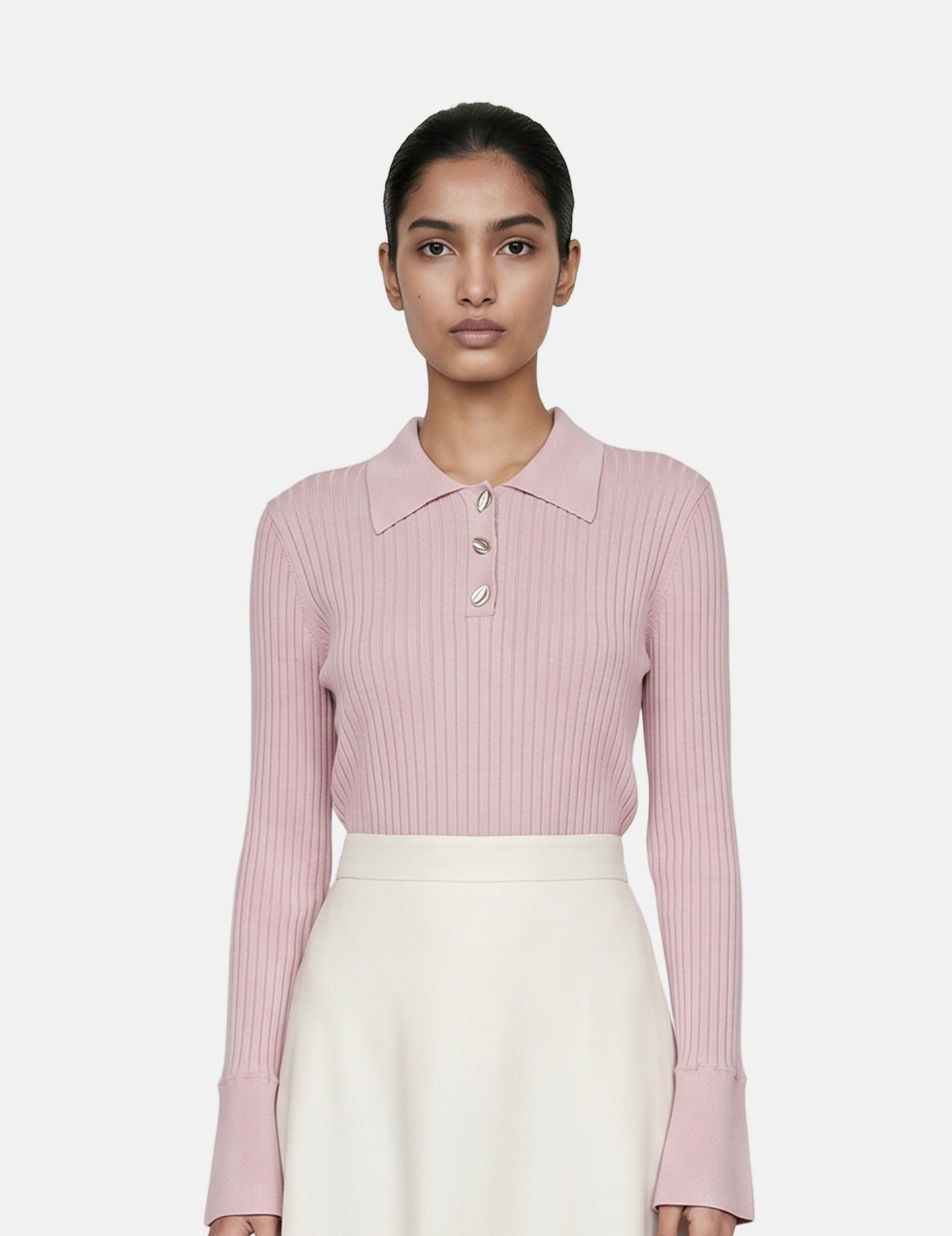 T-shirt in Viscosa Rosa