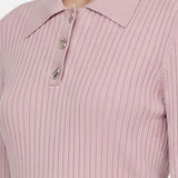 T-shirt in Viscosa Rosa