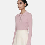 T-shirt in Viscosa Rosa