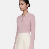 T-shirt in Viscosa Rosa
