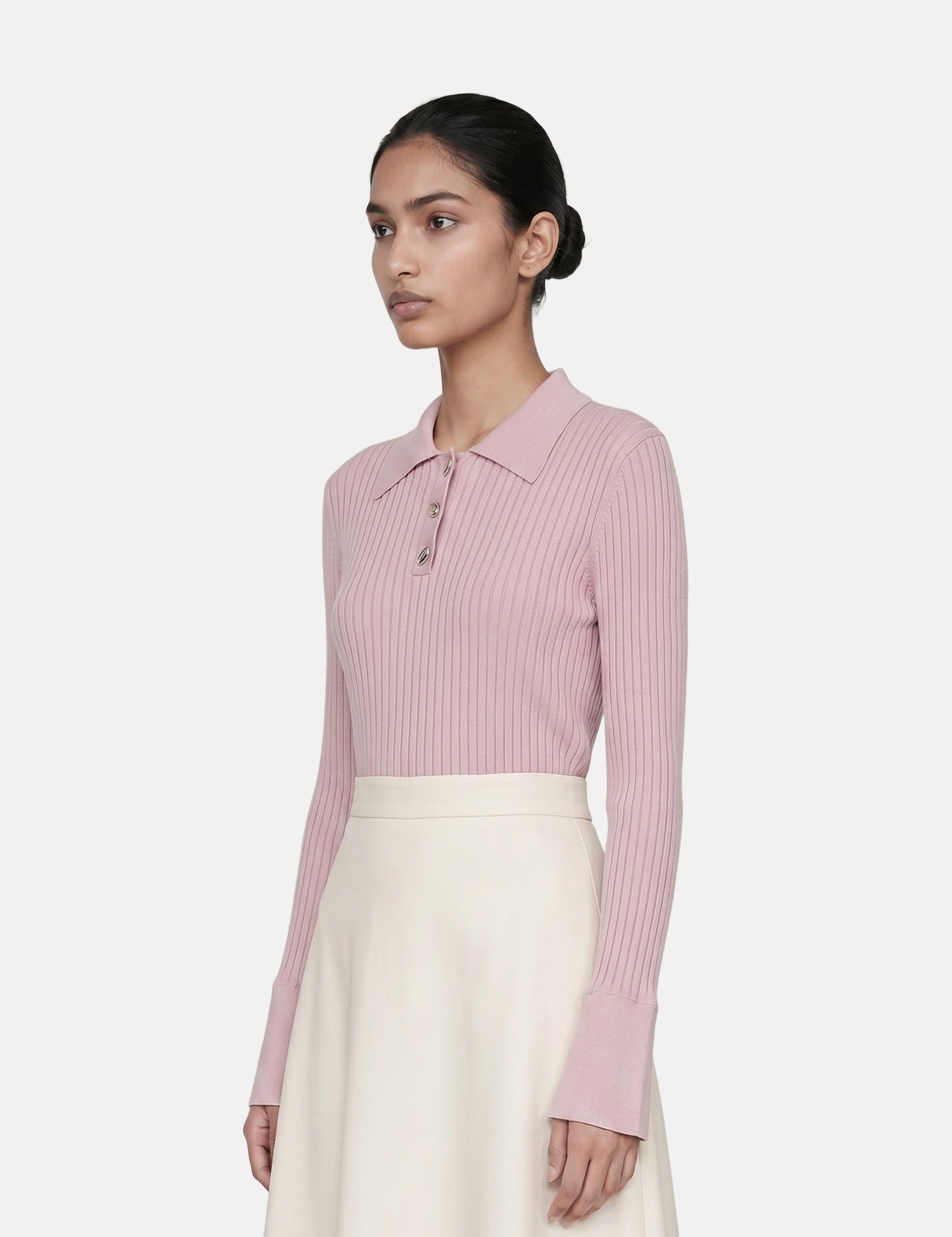 T-shirt in Viscosa Rosa