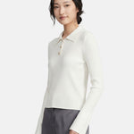 T-shirt in Viscosa Bianco