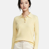 T-shirt in Viscosa Giallo