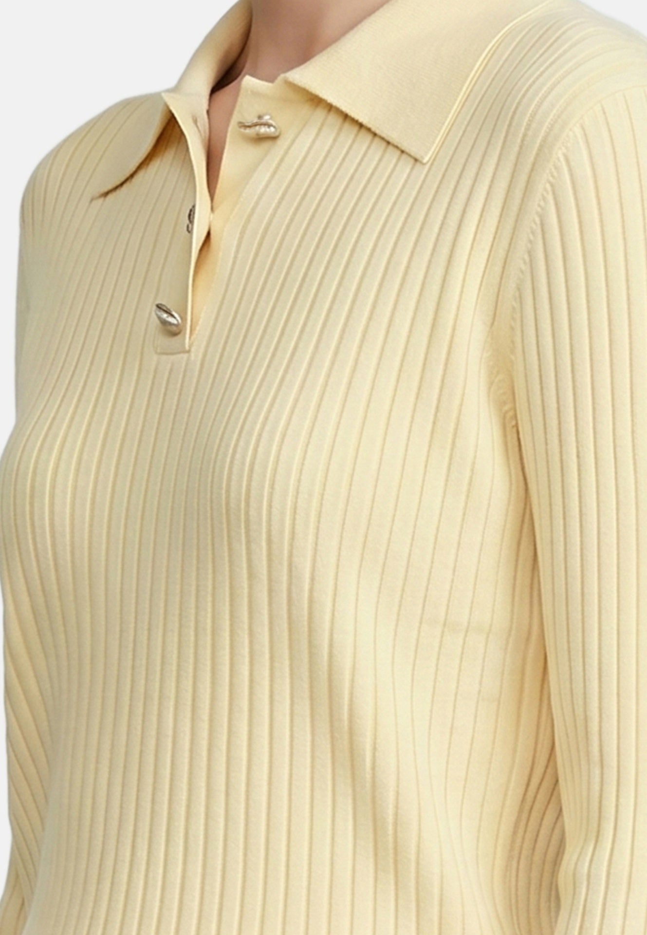 T-shirt in Viscosa Giallo