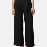 Pantaloni in Viscosa Nero