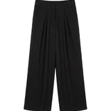 Pantaloni in Viscosa Nero