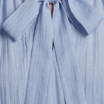 Vestito in Tencel Blu