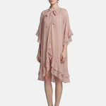 Vestito in Tencel Rosa