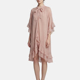 Vestito in Tencel Rosa