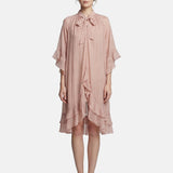 Vestito in Tencel Rosa