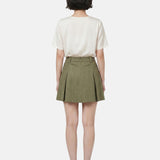 Gonna in Poliestere Verde Militare