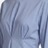 Blusa in 70% Viscosa 30% Tencel Blu Jeans