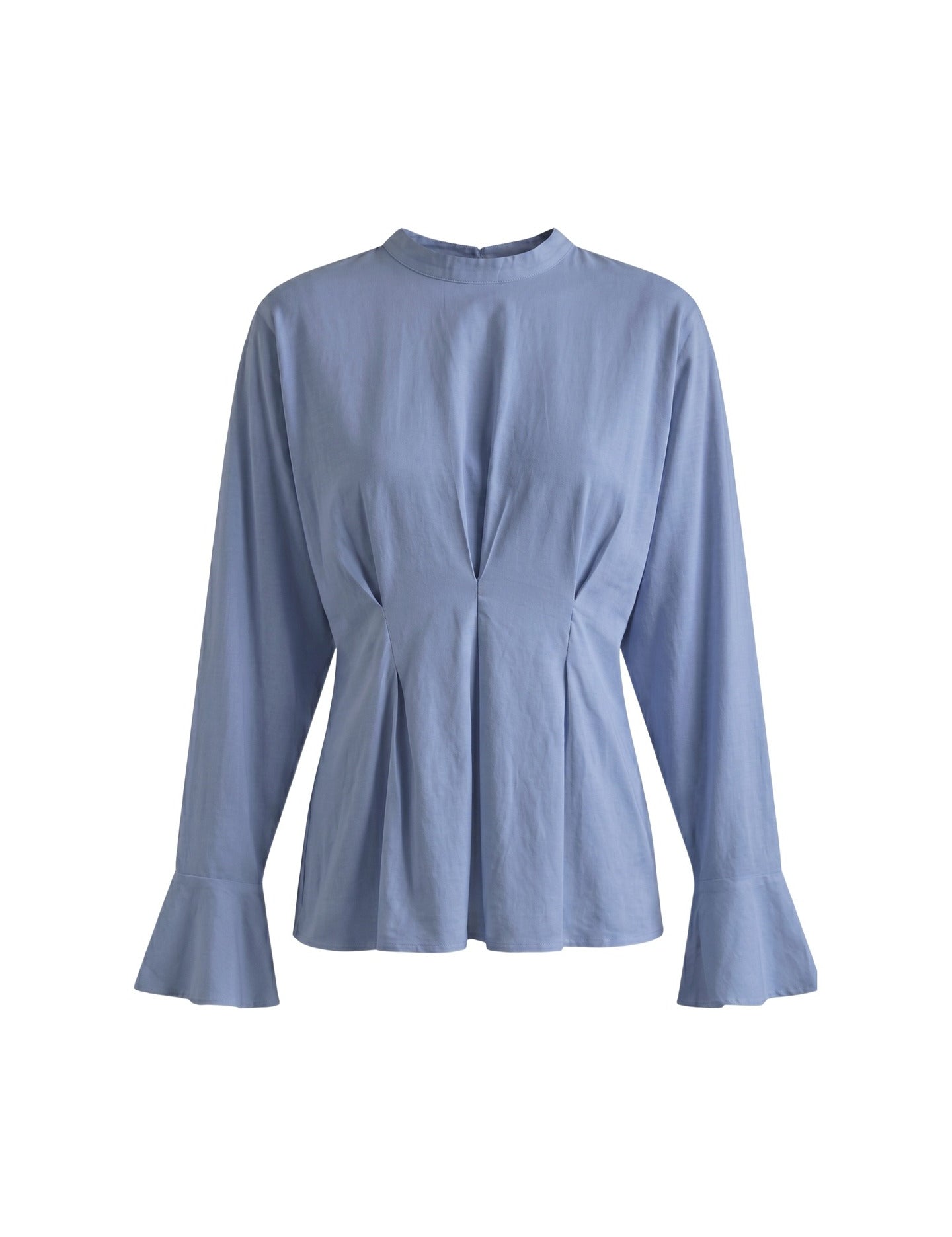 Blusa in 70% Viscosa 30% Tencel Blu Jeans