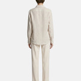 Camicia in Tencel Beige