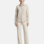 Camicia in Tencel Beige