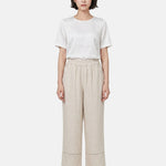 Pantaloni in Tencel Beige