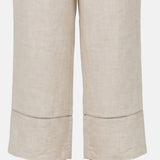 Pantaloni in Tencel Beige