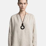 Blusa in Tencel Beige