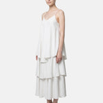 Vestito in Viscosa Bianco