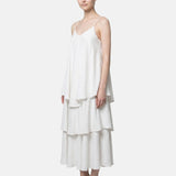 Vestito in Viscosa Bianco