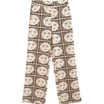 Pantaloni in Poliestere Marrone